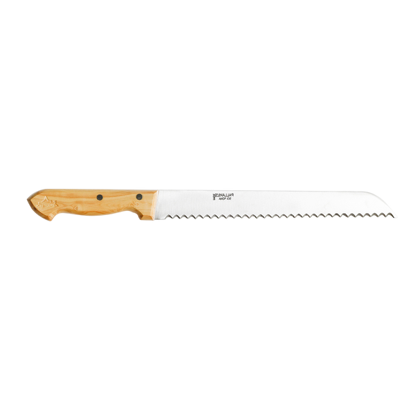 250mm Bread Knife Box Wood Handle