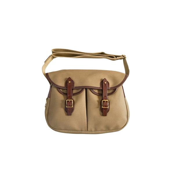 Small Khaki Ariel Trout Fishing Bag with Liner