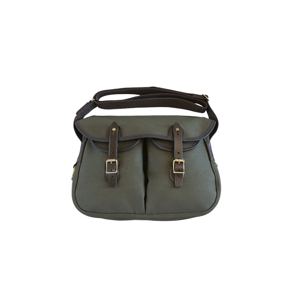 Small Olive Ariel Trout Fishing Bag with Liner - Phillip & Lea