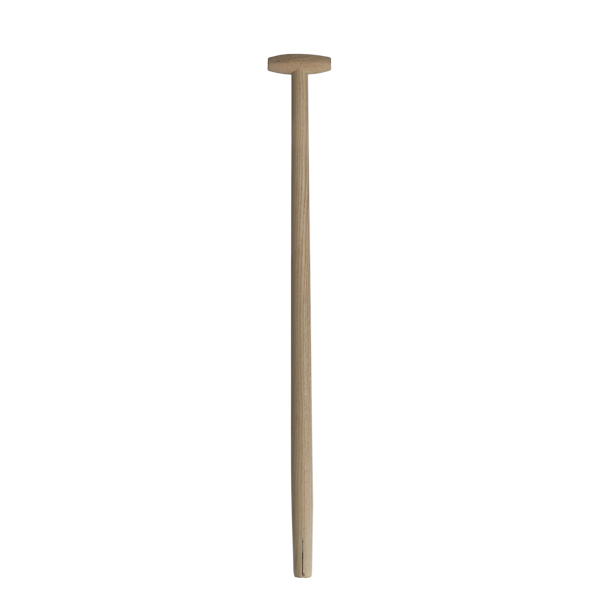 Replacement 130cm Ash Shovel T-Handle (including locking wedge)